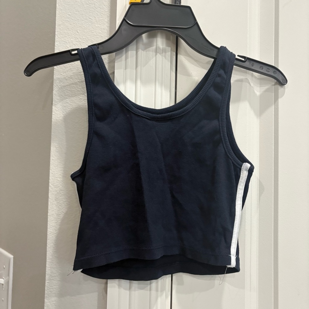 Zara navy blue Tank top & shorts Girls 9/10 GUC Palm Cove Australia North Point - Picture 4 of 10